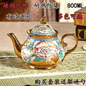 Sød Tekande Keramiske Charme Stor Container med Tepose til Løs Te Kinesiske Kung Fu Tekande Zaparzacze Gøre Herbaty Teaware BD50TT