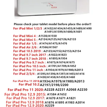 For Nye iPad 9.7 2017 2018 Tilfælde TPU Silicium Gennemsigtigt Slim Cover for iPad Air 2 Luften 1 Pro 10.5 Mini 2 3 4 Coque Capa Funda