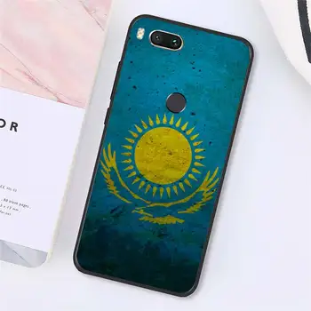 Kasakhstan Nationale flag Telefon Tilfældet For Xiaomi Redmi note 7 8 9 t max3 s 10 pro lite Luksus mærke shell funda coque