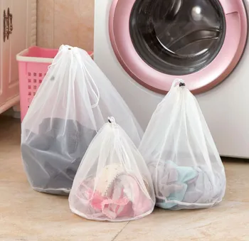 3 Størrelsen Tøjvask Tasker, Tøj, Pleje, Foldbar Beskyttelse Net Filter, Undertøj, Bh, Sokker Undertøj Vaskemaskine Tøj