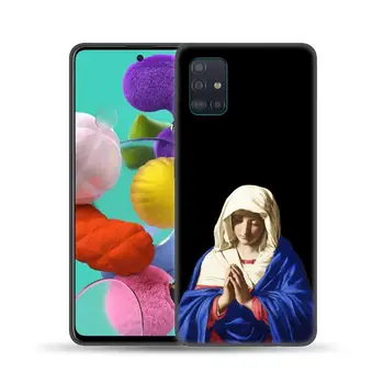 Sjove David Mona Lisa Kunst Phone Case For Samsung Galaxy A51-A71-A01 A11 A31 A41 A21S A10, A20 A30 A40 A50 A70 Blød Silikone Cover