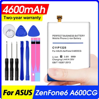 4600mAh c11p1325 Batteri Til Asus ZenFone 6 ZenFone6 A600 A600CG T00G A601CG