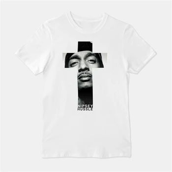 Nipsey Hussle Inspireret Crenshaw Hvile I Fred-T-Shirt, Vest Top Mænd Kvinder Unisex Løs T-Shirt Størrelse