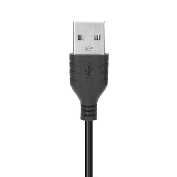 Nye Enkle Design Kabel USB PC Headset W/ Noise Cancelling Mikrofon Lys Og Bærbare For Virksomhed Kontor Bærbar