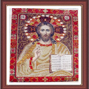 5D DIY Diamant maleri Religion Jesus ikoner Håndarbejde diamant broderi billede af rhinestones Cross Stitch hjem dekoration