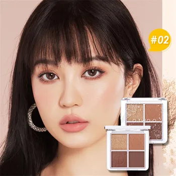 Mode Eyeshadow Palette Vandtæt Jorden Farve Øjenskygge Nakeds Palet Glitter Øjenskygge MakeUp Nude Sæt Korea Kosmetik