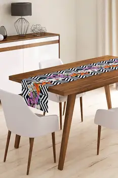 Digital Trykt Custom Design Runner høj kvalitet te bordskånere dug home decor