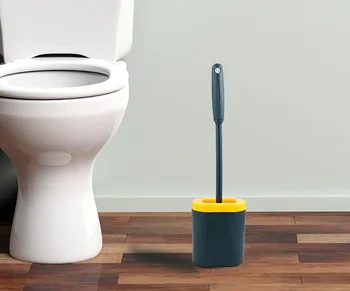 Toilet Børste TPR Hjørne rensebørste Hjem Husholdning, Rengøring Af Badeværelse Hul Vaske Børste Badeværelse Tilbehør Sæt