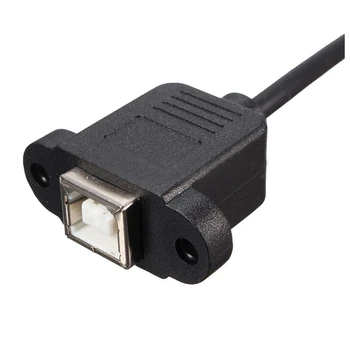1 Stk USB B han til B Kvindelige Kabel forlængerkabel 50Cm & 1 Stk HDMI Mandlige og Kvindelige forlænger Ledning Ledningen HDMI Extender
