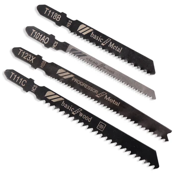 25Pcs Jig-savklinger Sæt Kit Til Metal Eller Træ Diverse Knive T-Skaft Luft Værktøj, Tilbehør savklinger Til Bosch/Makita/Dewalt