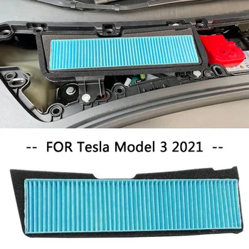 Universal A/C Air Indtag Filter Grille Beskyttende Plast Cover Til Tesla Model 3 2021 Bil Tilbehør Udvendige Dele