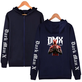 DMX Jakke Lynlås Hættetrøje Unisex Træningsdragt Harajuku Streetwear Mode Tøj Plus Size Jakke 2021 Efteråret Ny