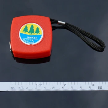 2000mm målebånd Praktisk, Udtrækkelig Variabel Måling af Diameter Værktøjer Nøglering Vedhæng