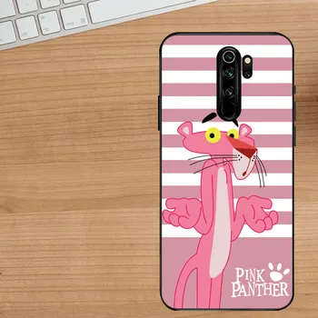 Stødabsorbering Telefon Tilfældet for Redmi Note9S Note 8 7 6 5 En Pro Bemærk, 8T Anime Tegnefilm Pink Panther