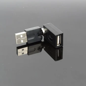 USB Mand til USB-Female Adapter USB-Stik USB-Converter 360 Graders Roterende Folde Adapter til smartphones