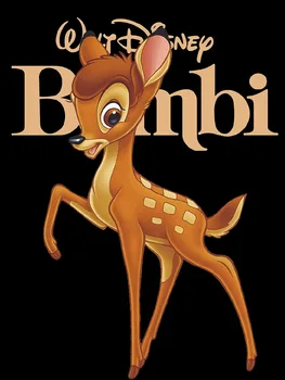 Lærred Maleri Disney Klassiske Animationsfilm Moderne Fawn Bambi Plakater og Prints Væg Kunst Billeder for Børn stuen Home Decor