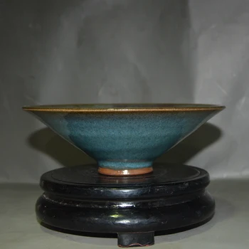 Jun Ovn af Song-Dynastiet Efterligner Antik Porcelæn af Ruder Red Douli Skål Ovnen