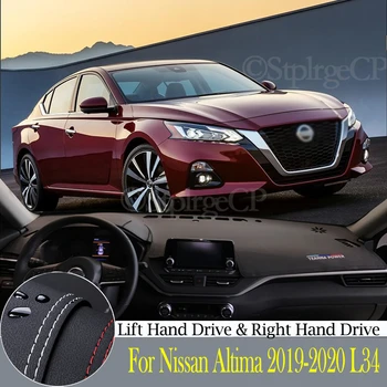 Høj kvalitet læder instrument panel beskyttelse pad og lys-bevis pad for Nissan Altima 2019-2020 L34 bil styling tilbehør
