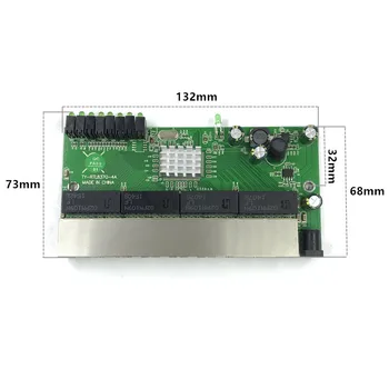 8-port Gigabit switch modul er meget brugt i LED linje 8-port 10/100/1000 m kontakt port mini-skifte modul PCBA Bundkort