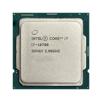 Intel Core i7-10700 i7 10700 2.9 GHz Otte-Kerne-16-Tråd CPU Processor L2=2M L3=16M 65W LGA 1200