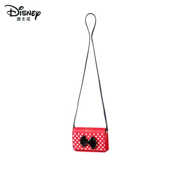 Disney Mickey Ægte Fashion børne-One-shoulder-Messenger Taske Søde Tegneserie Billede Mønt Pung Damer Afslappet Cosmetic Bag