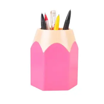 Kontor Populære Kreative Pen Vase Pencil Pot Makeup Brush Vase Pencil Pot Pen Indehaveren Papirvarer Opbevaring Børn Desktop Opbevaring Værktøj