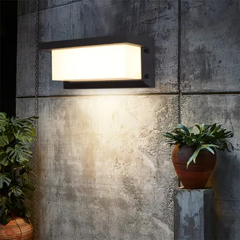 OULALA Udendørs væglamper LED Armatur Sconce Lys Vandtæt Moderne Kreative Dekorative Til Foyeren Balkon Courtyard