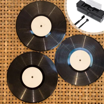 Registreringer rengøringsartikler Lille Børste vinylplader Pladespillere Cleaning Kit Med Lille Børste LP Fonograf Registrering af rensesæt