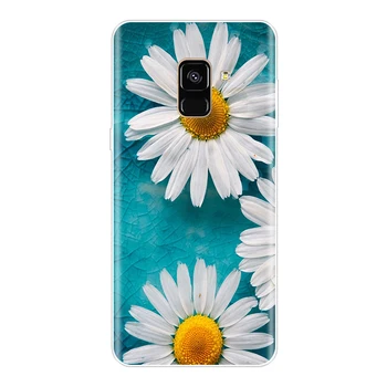 Telefon-etui Til Samsung Galaxy A3 A5 A6S A7 A9 2016 2017 Blød Silikone TPU Mønster Malet Til Samsung A8 Plus 2018 Case Cover