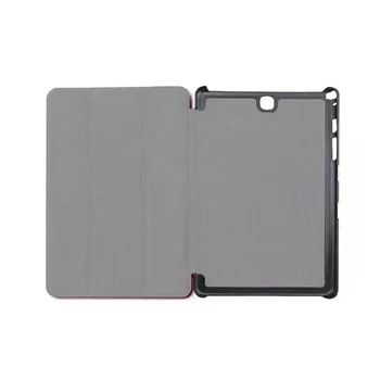PU Læder Beskyttende Beskytte Business Book Cover taske Til Samsung Galaxy Tab En 9,7 tommer T550 T555 T555C
