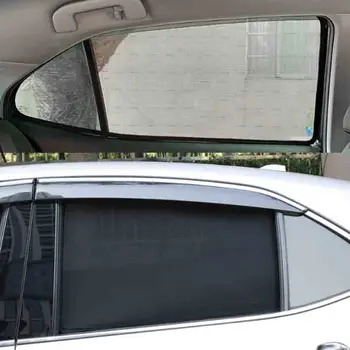 Magnetisk Tiltrækning Vindue Sunshield Gaze Mesh Parasol Beskyttende Dække Bil Dekoration Trim Til Toyota Camry 2012~2017