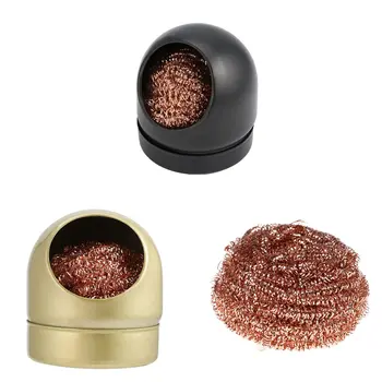 Stål Messing Ball Kobber, Metal-Svamp Lodde Lodde Jern, Metal-Svejsning Hoved Tip Cleaner Rengøring Bolden Remover
