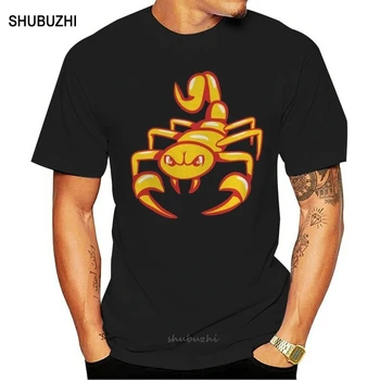 Sjove t-shirt horoskop Skorpionen tegn på stjernetegn tshirt mænd tee mænds bomuld t-shirt sommer mærke teeshirt euro størrelse