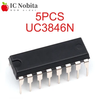 5PCS UC3846N UC3846 3846 3846N DIP-16 Power Controller Chip Nye Originale IC