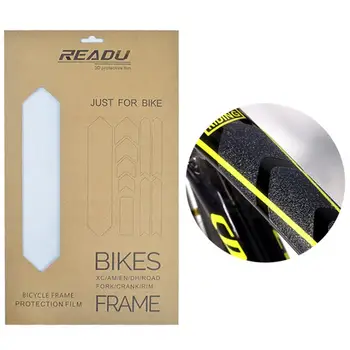Cykelstellet Protector Klistermærker Ridsefast Sticker-Kit Cykel Vagt Rammen Dækker For Vej-Og Mountain Cykel