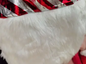 Voksne Kvinders Stribet Xmas Kjole Sexet Jul Kostumer Velvet Hætteklædte Santa Claus Kostume til Cosplay Kostumer Helligdage