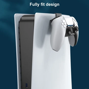 2 Stk Beslag Til PS5 Tilbehør Hovedtelefon Indehaveren Spil Controller Stand Gamepad Opbevaring Bøjle Rack Til PS5 Konsol Montere