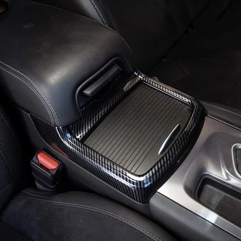 Bil Carbon Fiber kopholder Dække Trim Indretning Klistermærke til Dodge Charger-2020 Tilbehør
