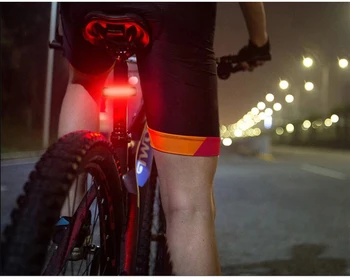 1000LM Cykel Lys USB-Opladning Sikkerhed Advarsel Lys LED Vandtæt Lommelygte, Pandelampe Udendørs Cykling Tilbehør