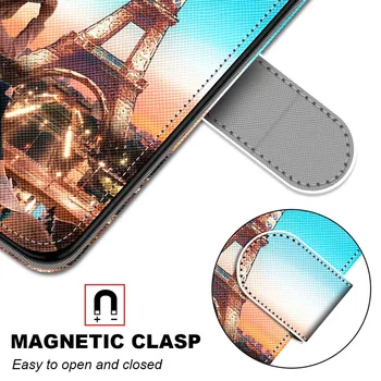 For Samsung Galaxy M10-M20 M30 M30s A40s Tilfælde Luksus Flip Læder Cover-Wallet taske til Samsung Galaxy J8 2018 Stil med Stander