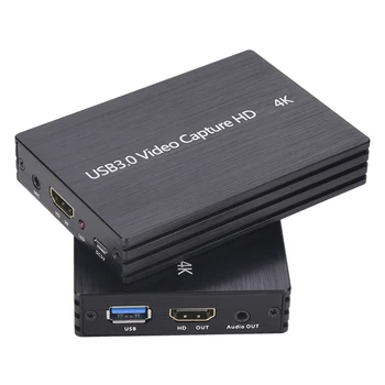 NK-S300 4K HD til USB 3.0 Video Capture Dongle USB3.0 1080P 60fps Full-HD Video Optager til Gaming Live Streaming med Nogen Forsinkelse