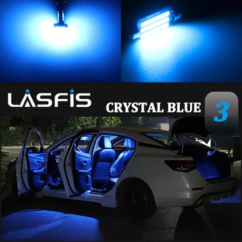 LASFIS 9Pcs Canbus For Alfa Romeo Giulia Coupe LED Indvendigt Lys Kuffert handskerum Døren fejlfri Pærer Kit(+)