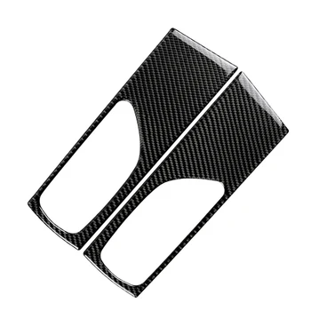 Ægte Carbon Fiber Bilen Bageste dørhåndtag Dække Trim Døren Skål Panel For LEXUS IS250 NX200 200T 300H 2013-2020 Styling