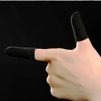 5Pair Carbon Fiber Finger Ærme, Non-slip Åndbar Gaming Handsker til -iPhone Q81F