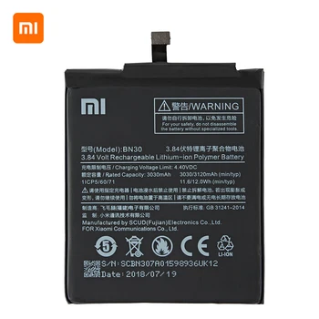 Xiao mi Orginal BN30 3120mAh Batteri Til Xiaomi Redmi 4A Redmi4A BN30 Telefon Batterier +Værktøjer